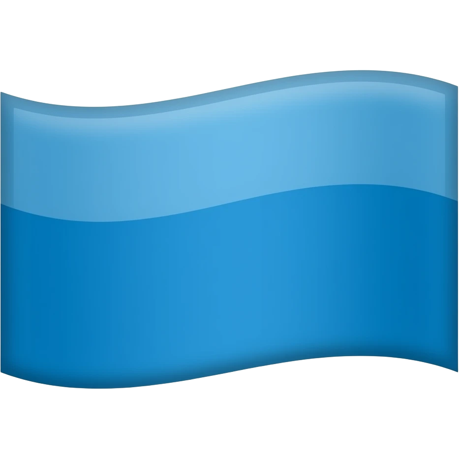 flag blue emoji