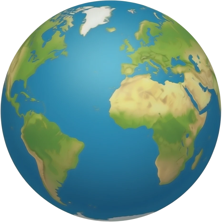 FICTIONAL WORLD GLOBE emoji