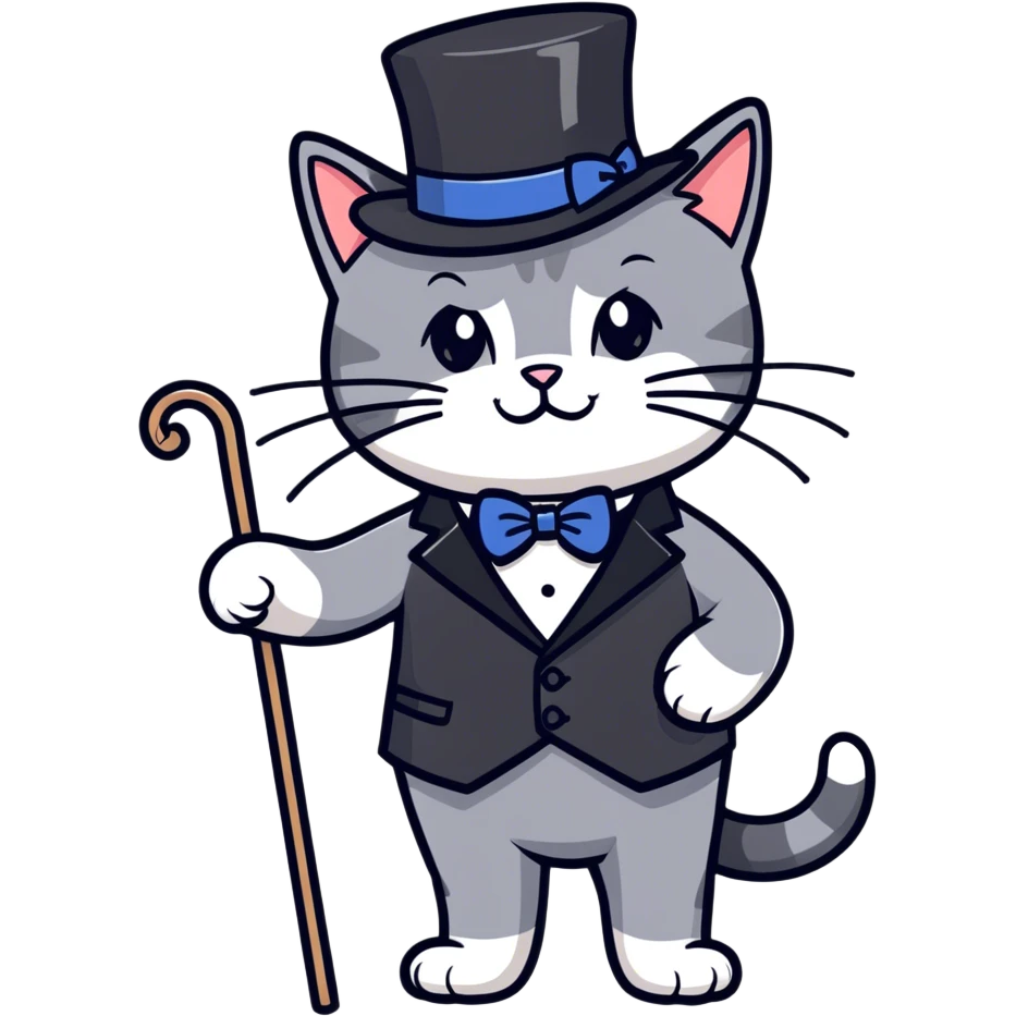 Cat shameless emoji