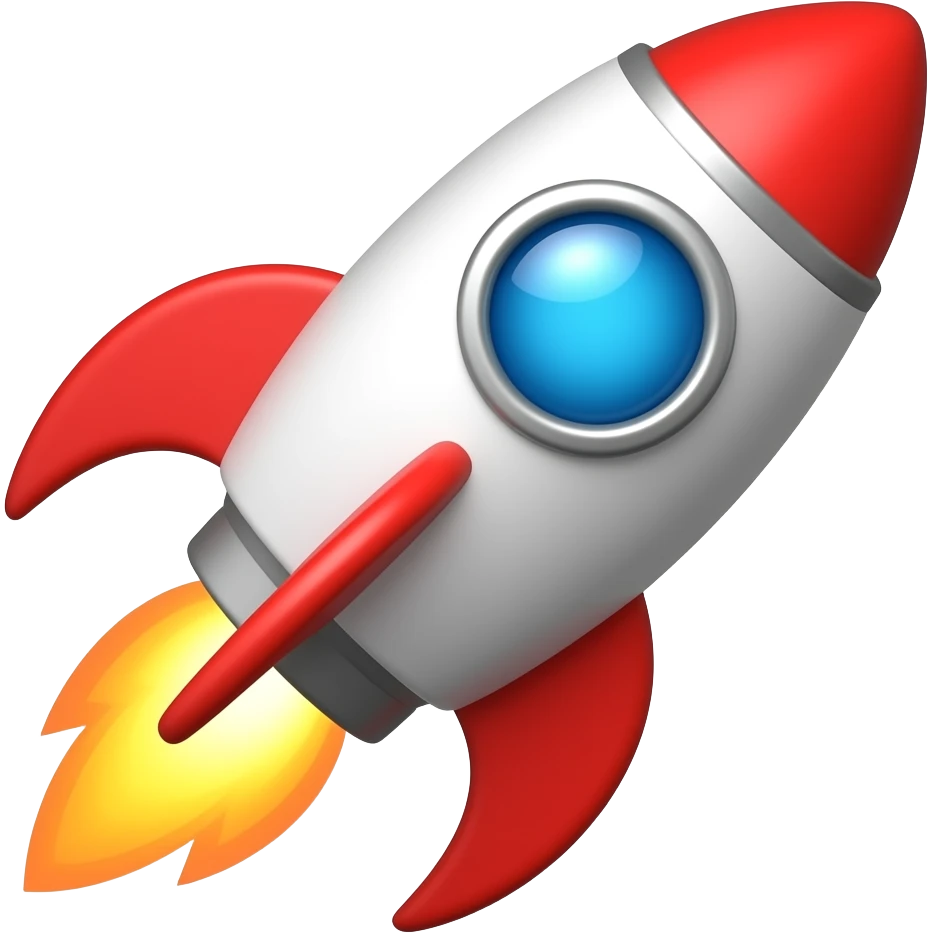 ROCKET emoji