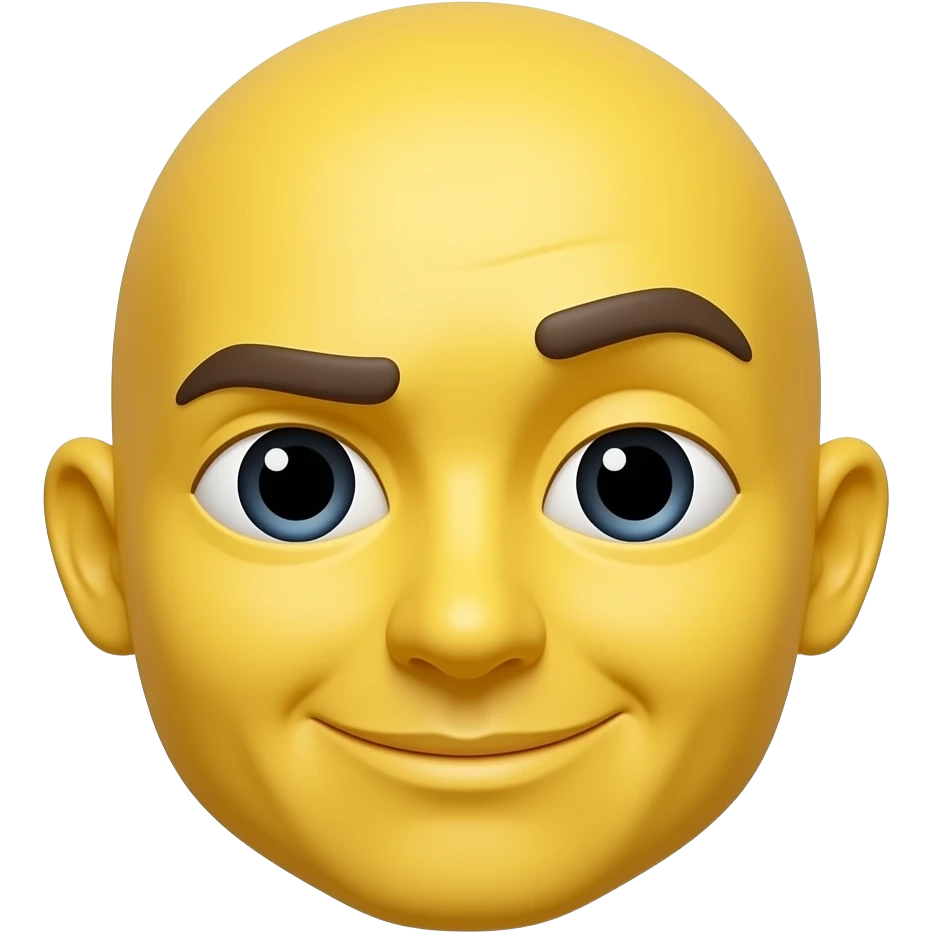 face-with-raised-eyebrow. ONLY YELLOW FACE LIKE THE APPLE EMOJIS emoji