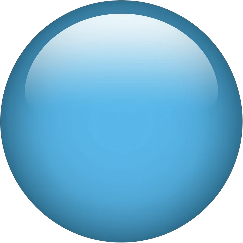 circle lue filled emoji