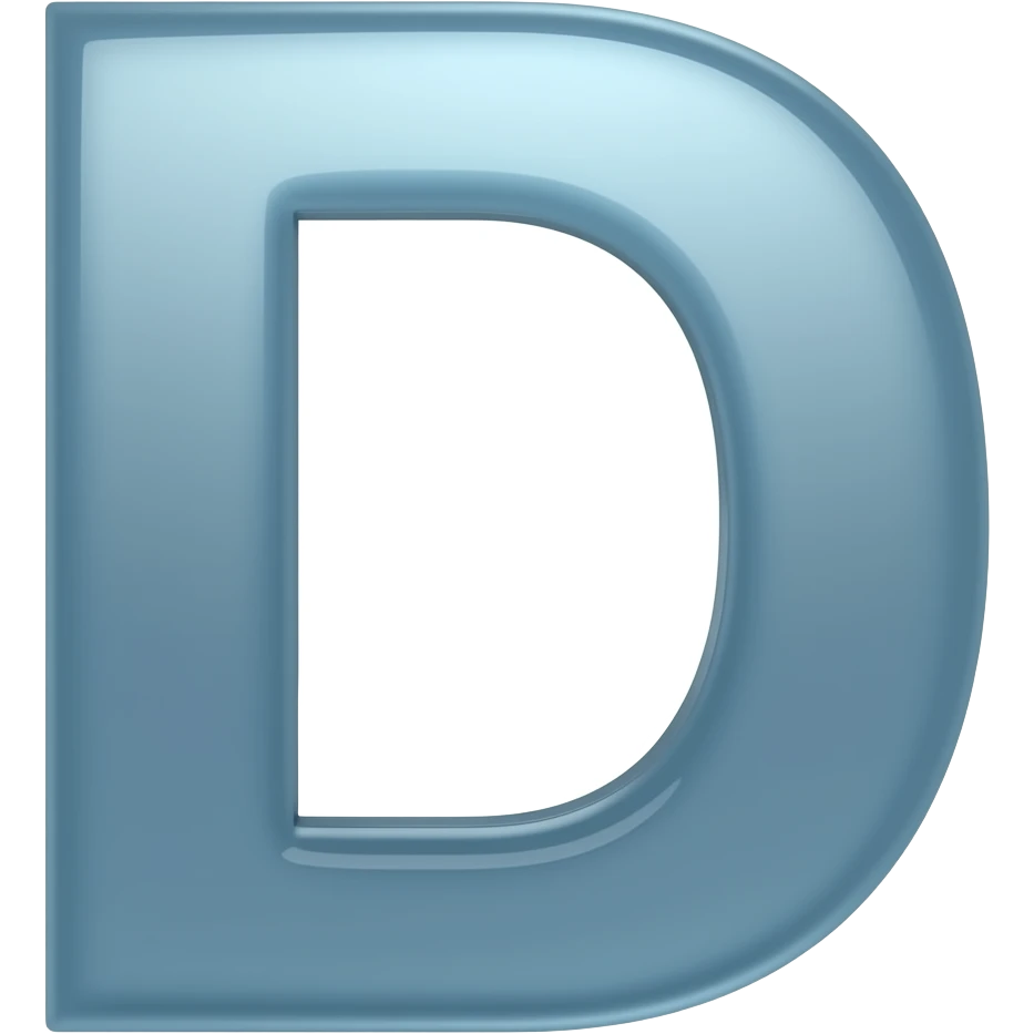 D emoji