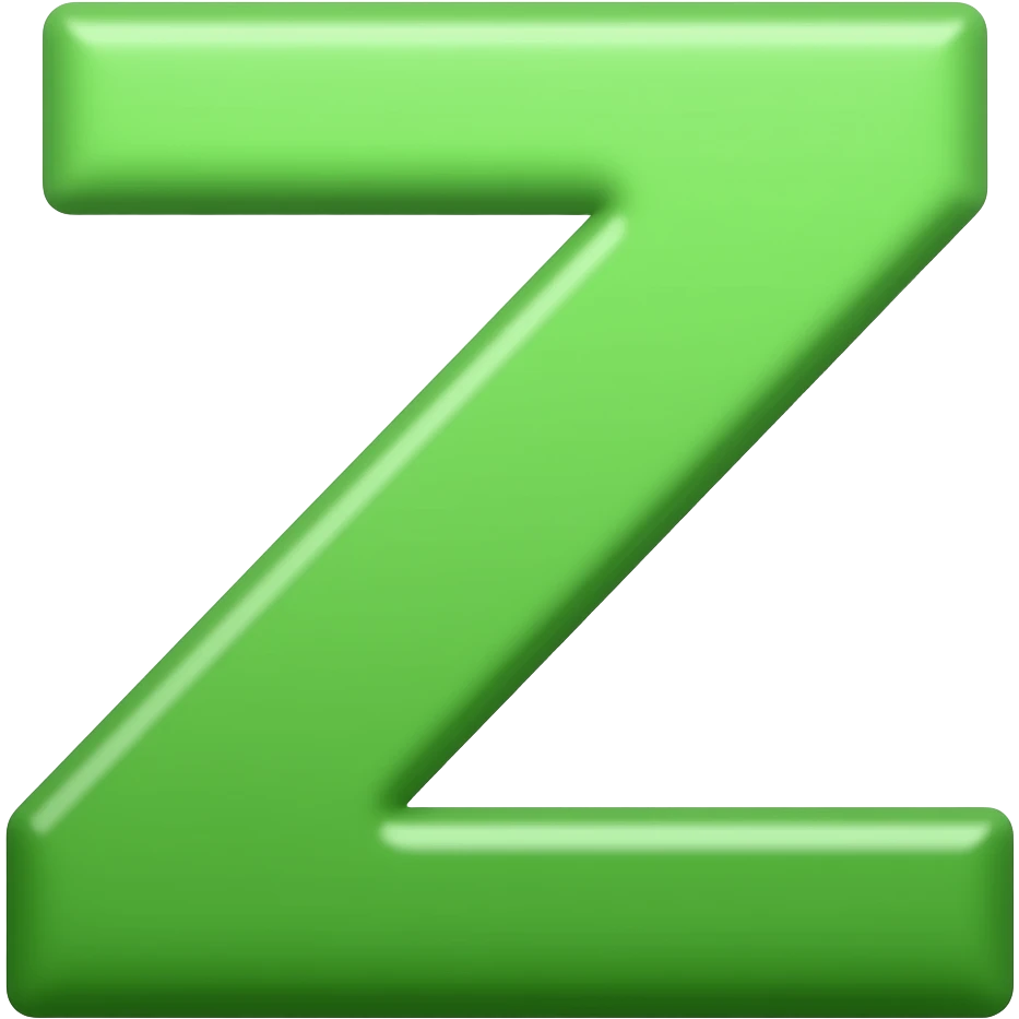 Green З emoji
