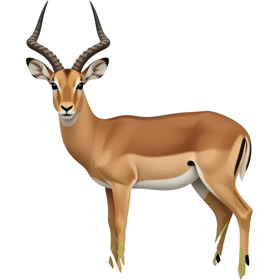 Impala animal emoji