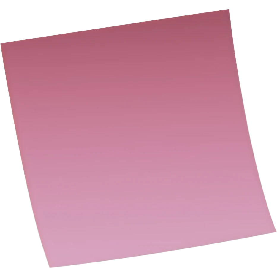 notes pink emoji