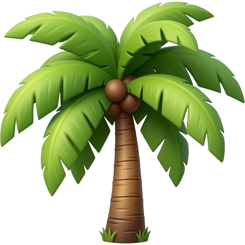 coconut tree emoji
