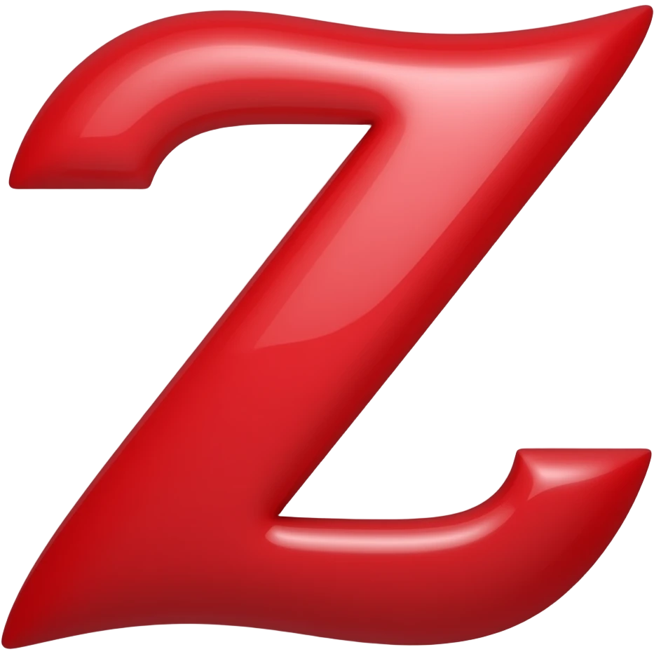 Zzz en color rojo emoji