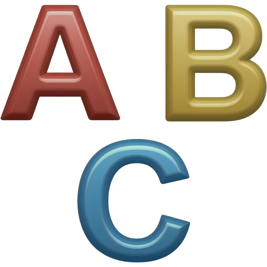 ABC emoji
