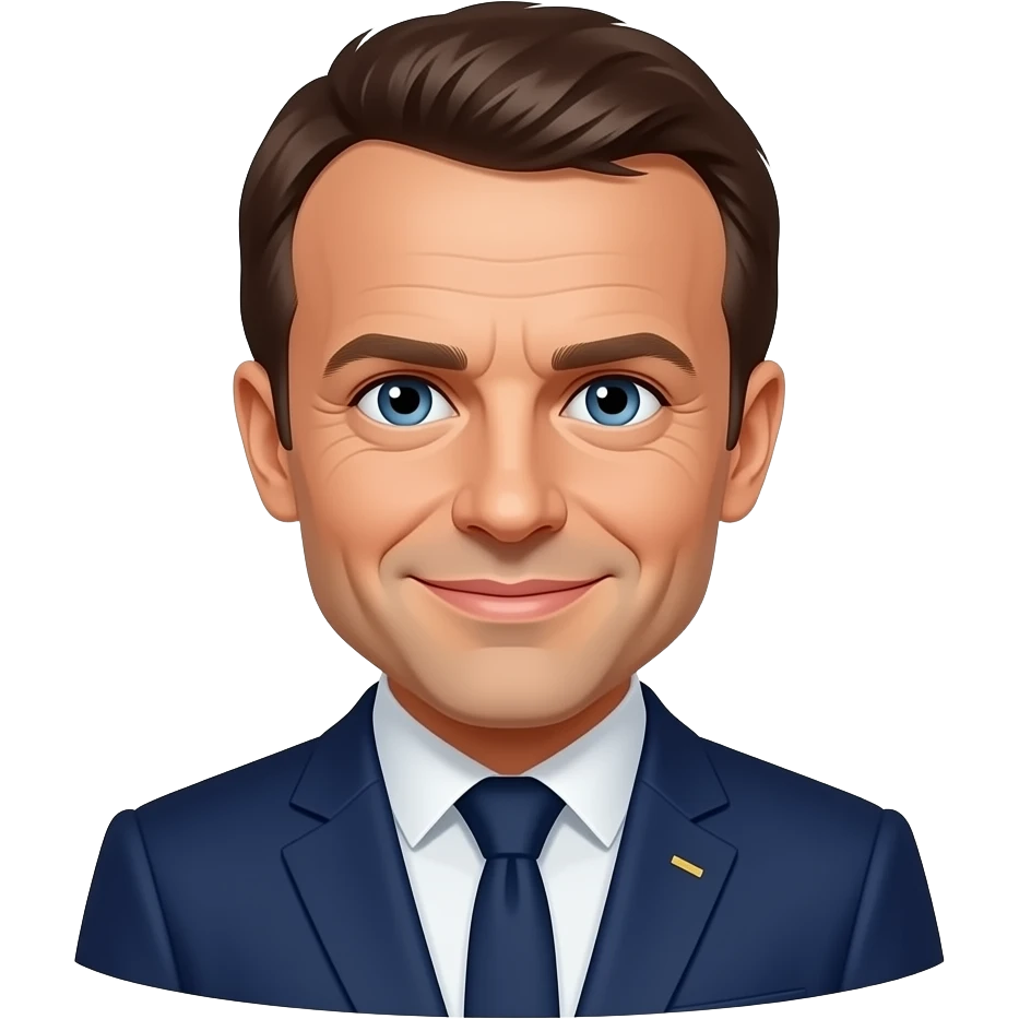 Emmanuel Macron emoji