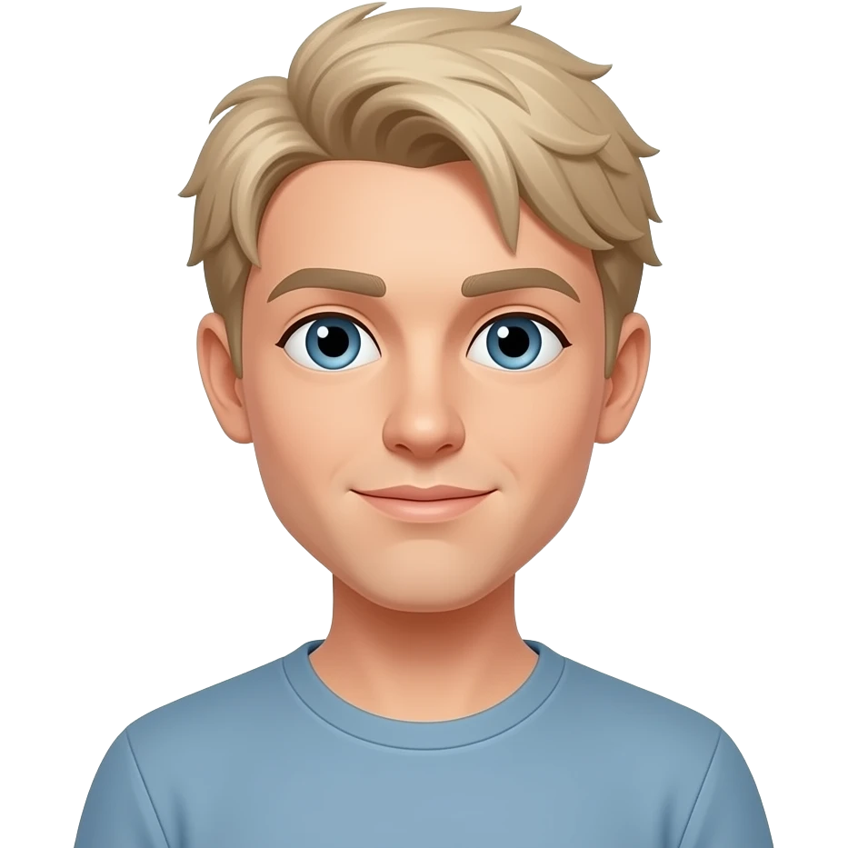 со светлыми волосами emoji