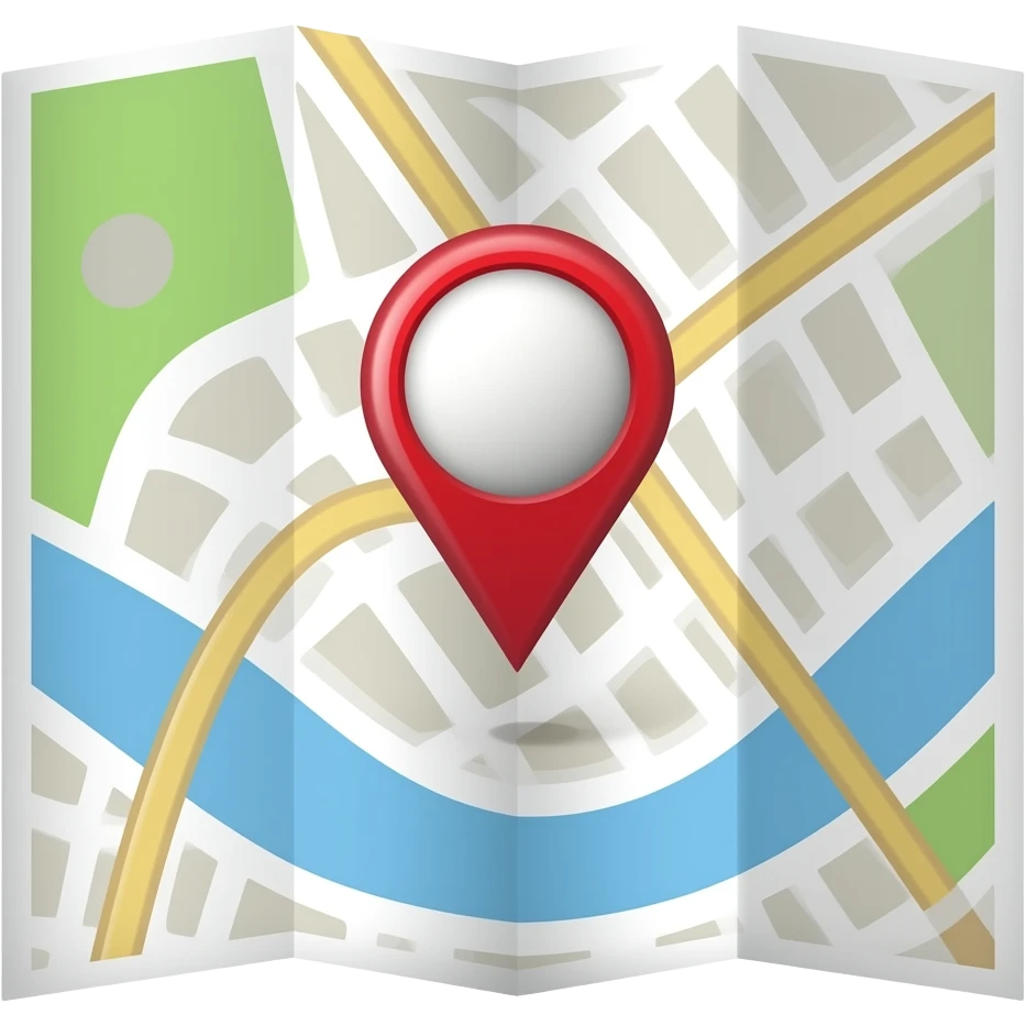 mapa pin Mérida emoji