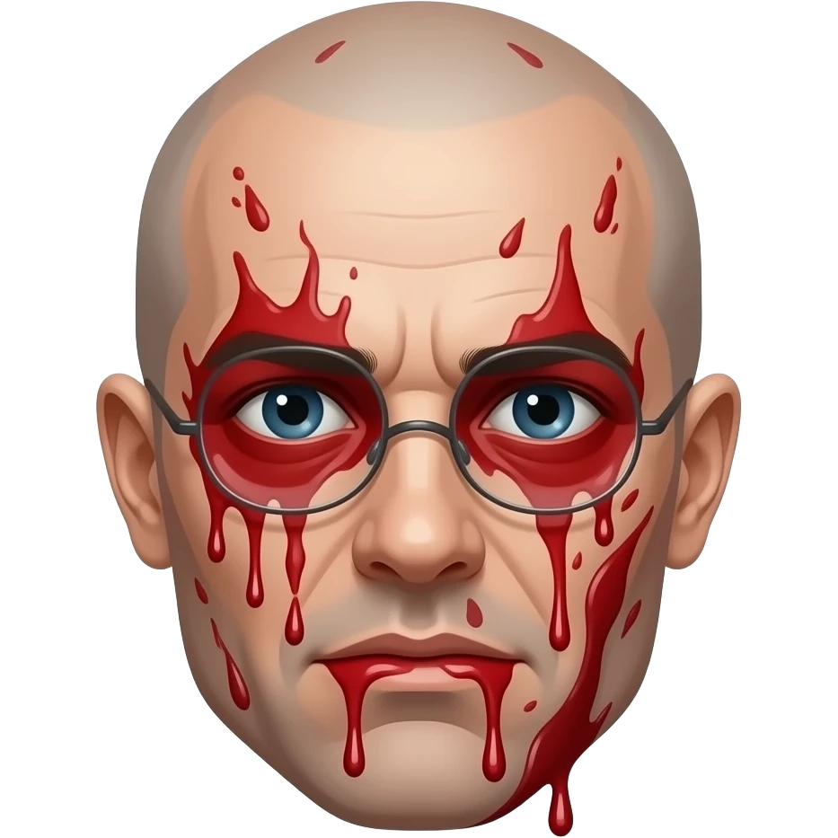 bloody head emoji