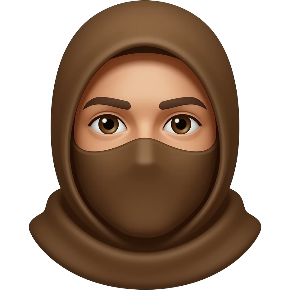 cara morena tapando ojos emoji