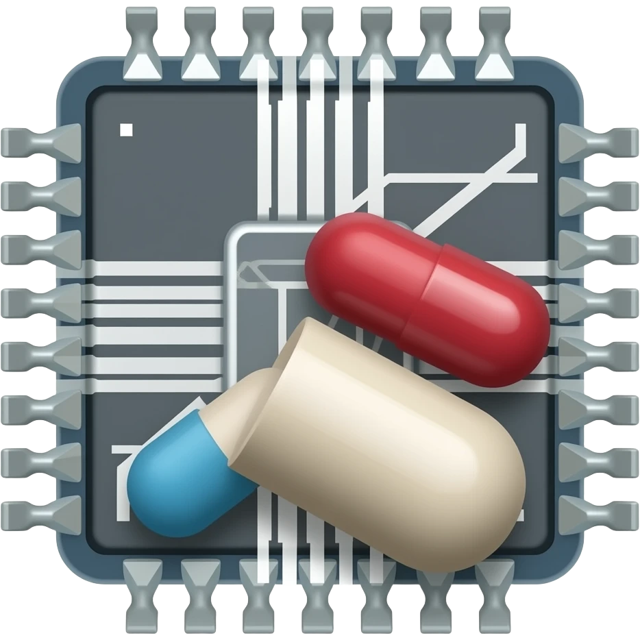 pill microchip emoji