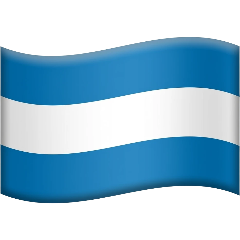 Make it plain Three stripes Top blue center white and bottom blue emoji