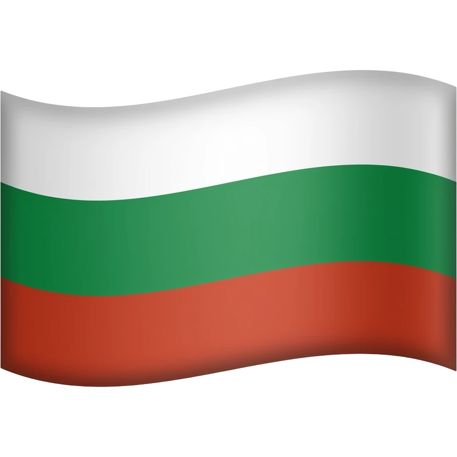 Как флаг России только вместо белого, зеленый emoji