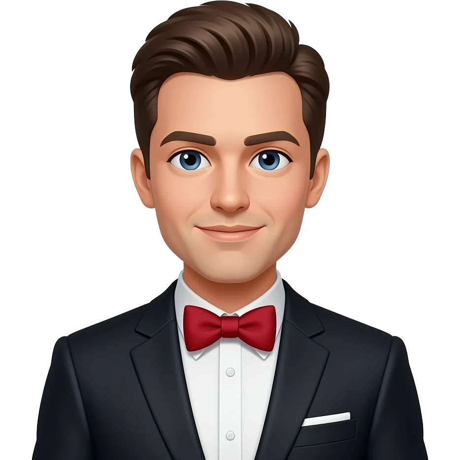 Suit bow tie emoji