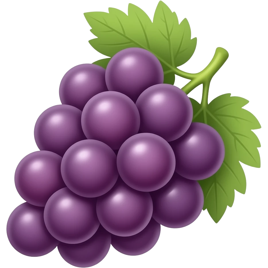 Grape emoji