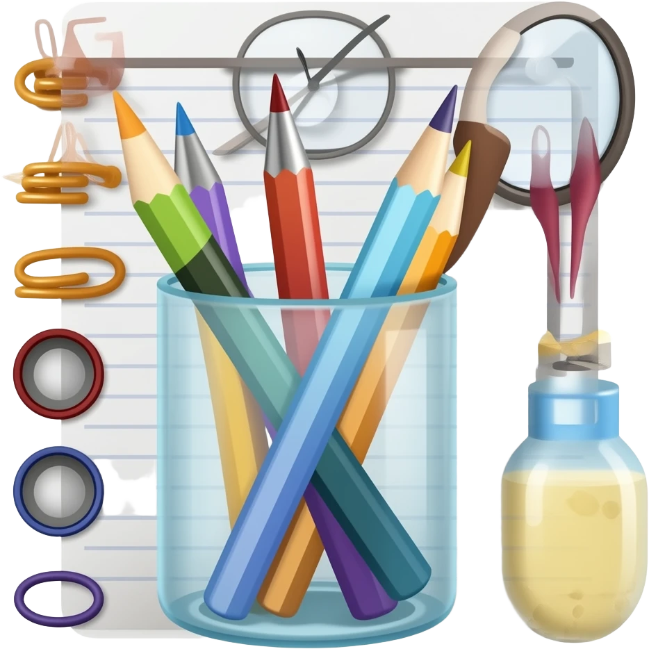 School supplies emoji
