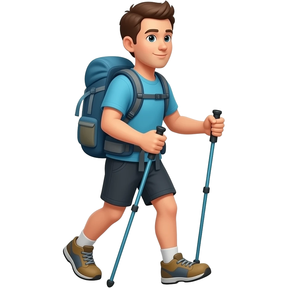 hiking emoji
