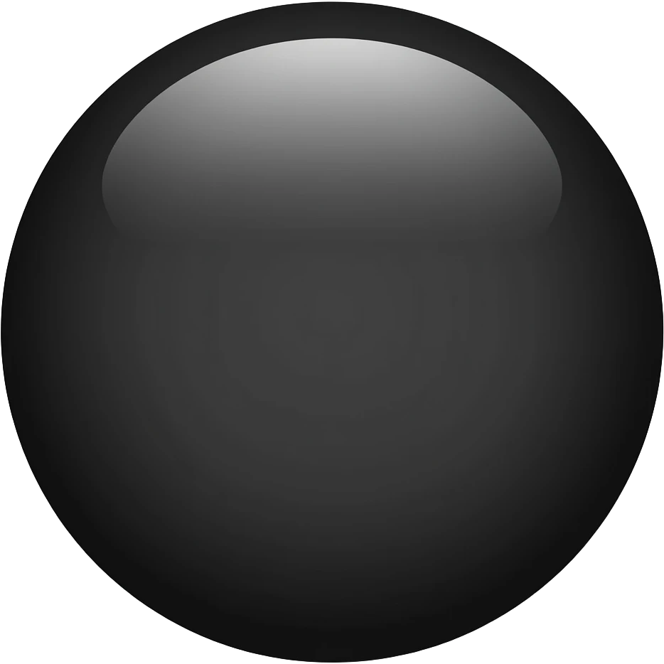 ⚫ emoji