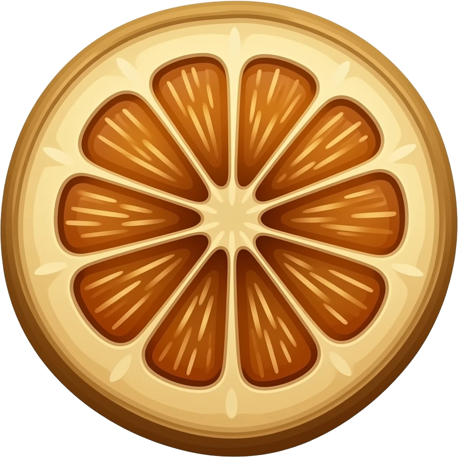 Dried fruit tatter emoji