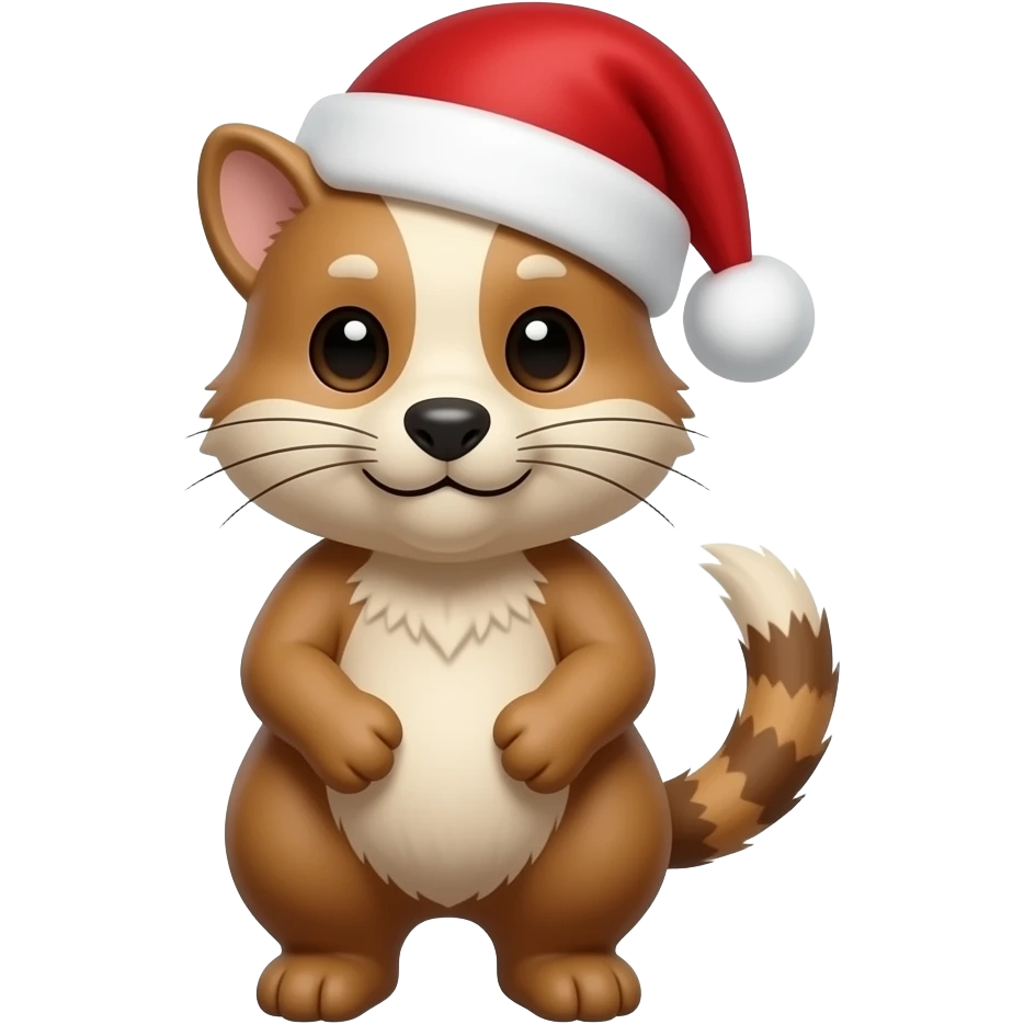 santa hat animal emoji