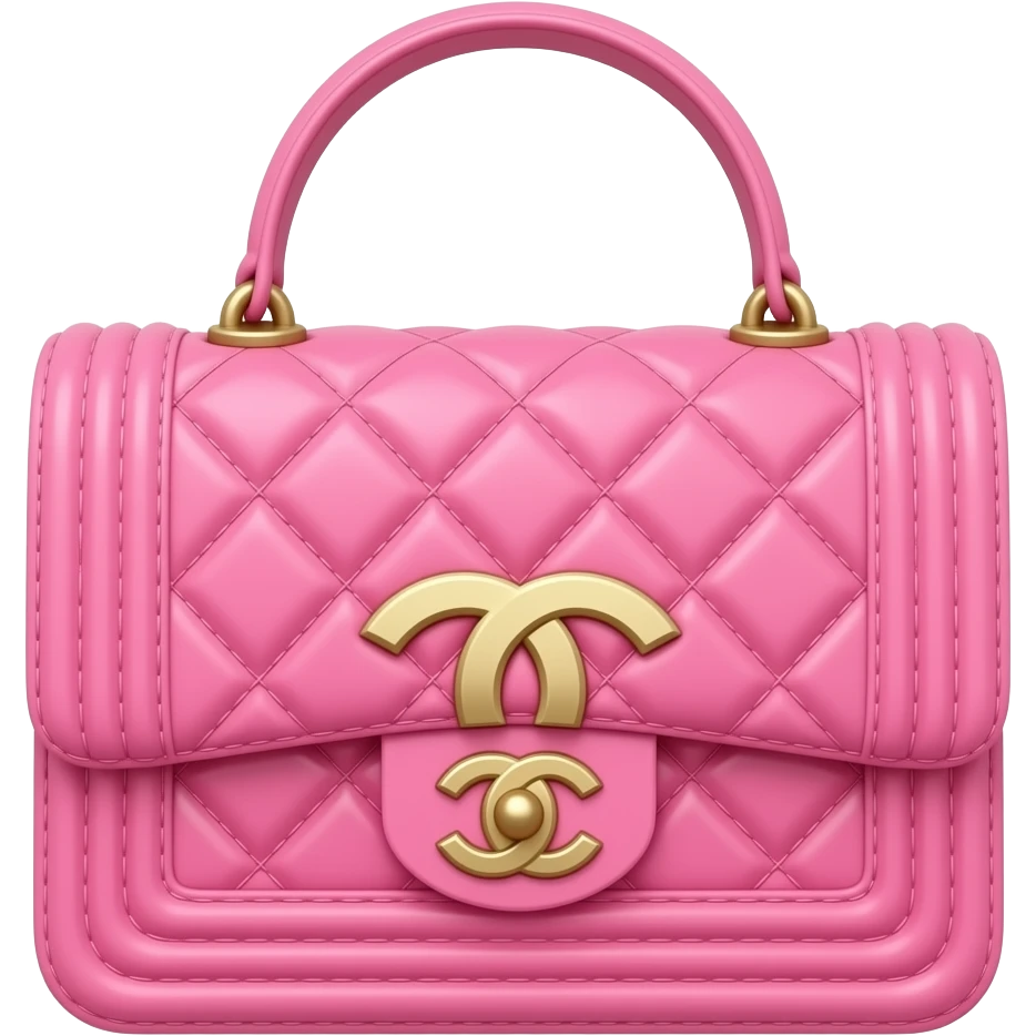 bright pink chanel bag emoji | AI Emoji Generator