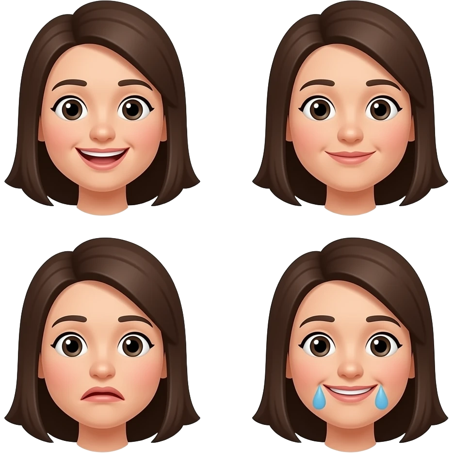 Make different emotions emoji
