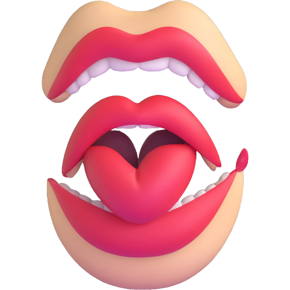 biting lip emoji