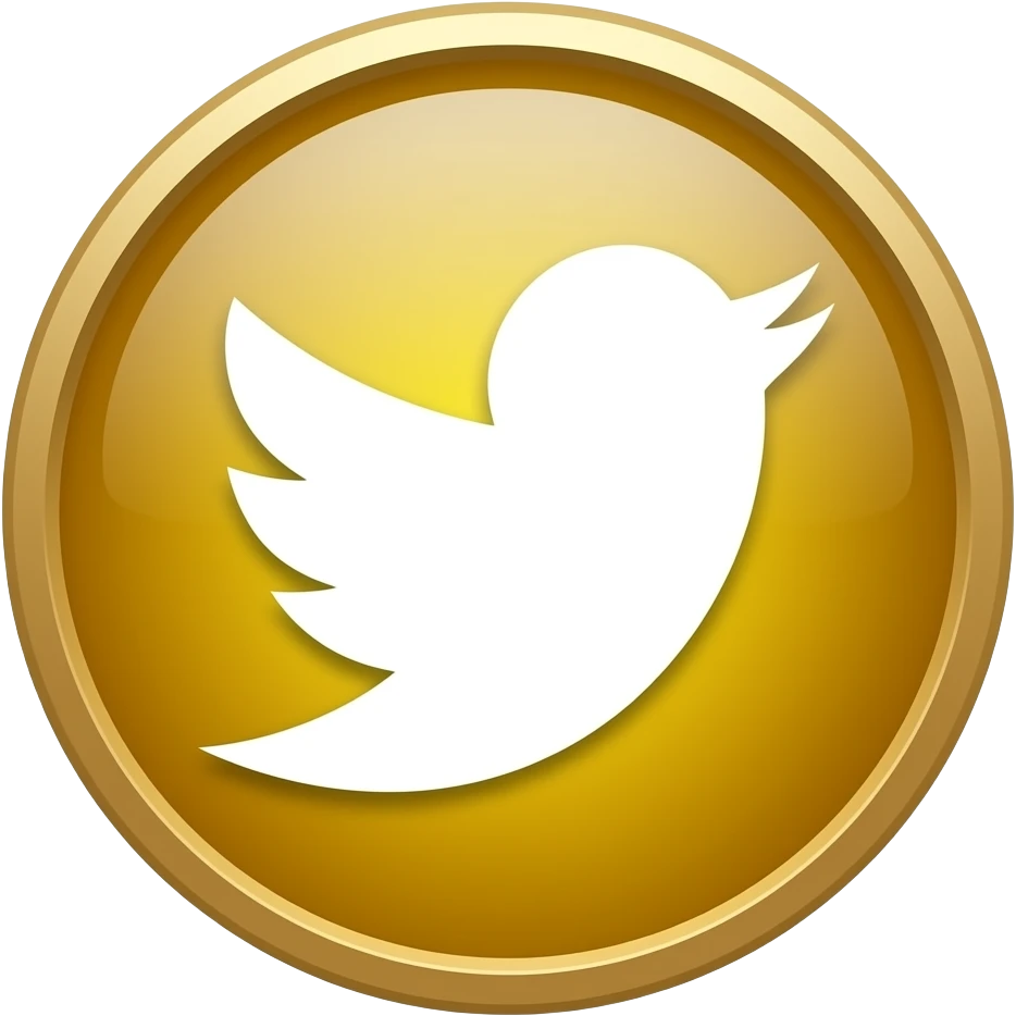 twitwe verification imoji in golden bright colour you son of a bitch emoji