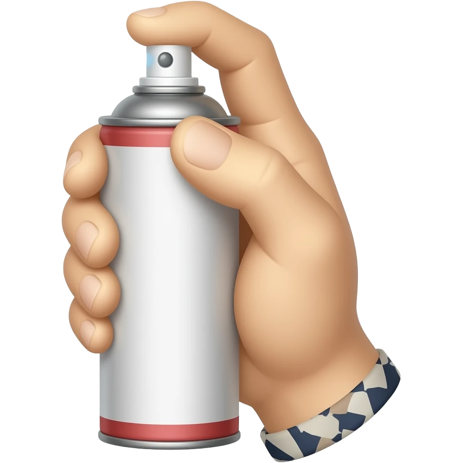 hair spray emoji