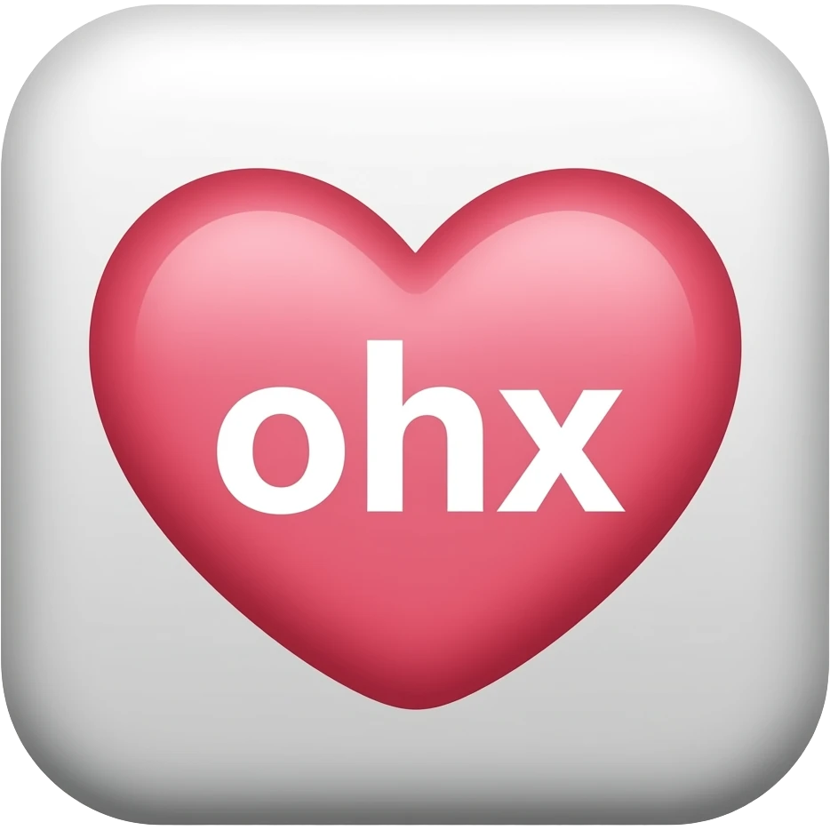 heart iPhone emoji