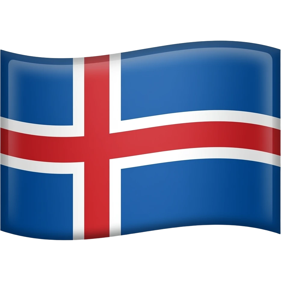 Iceland flag emoji | AI Emoji Generator