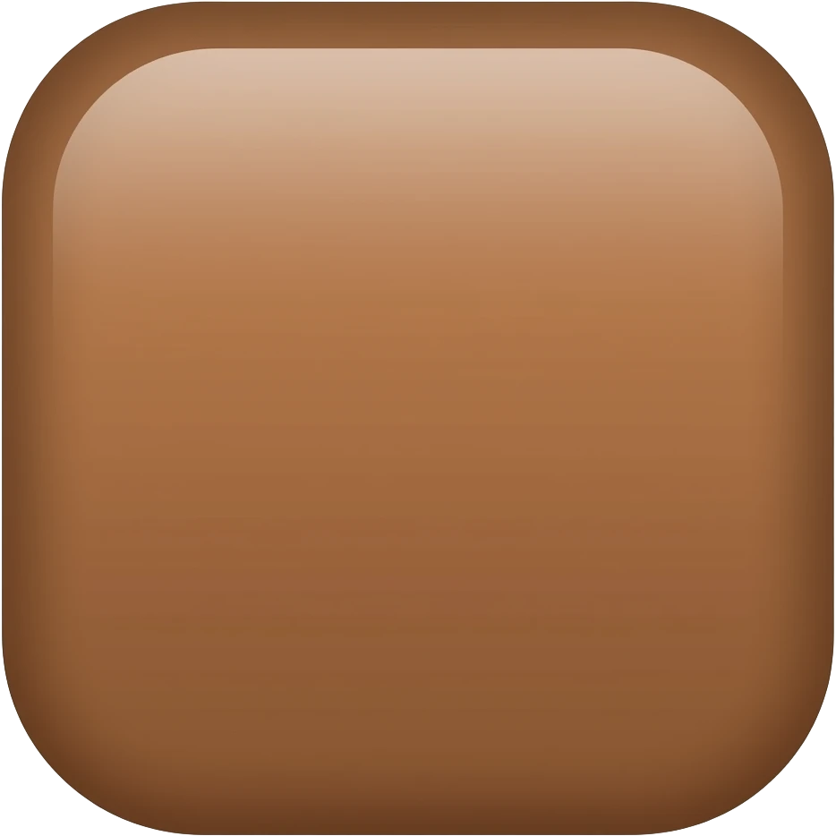 Brown Square emoji