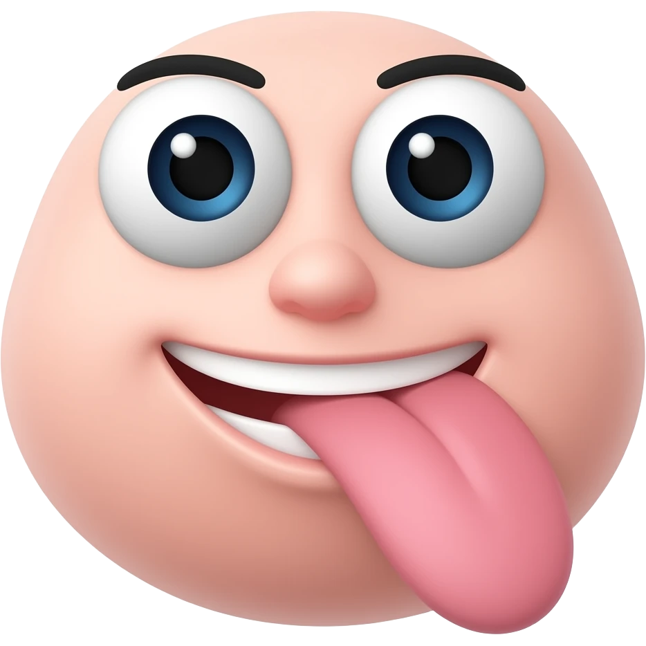 Sucing penis emoji