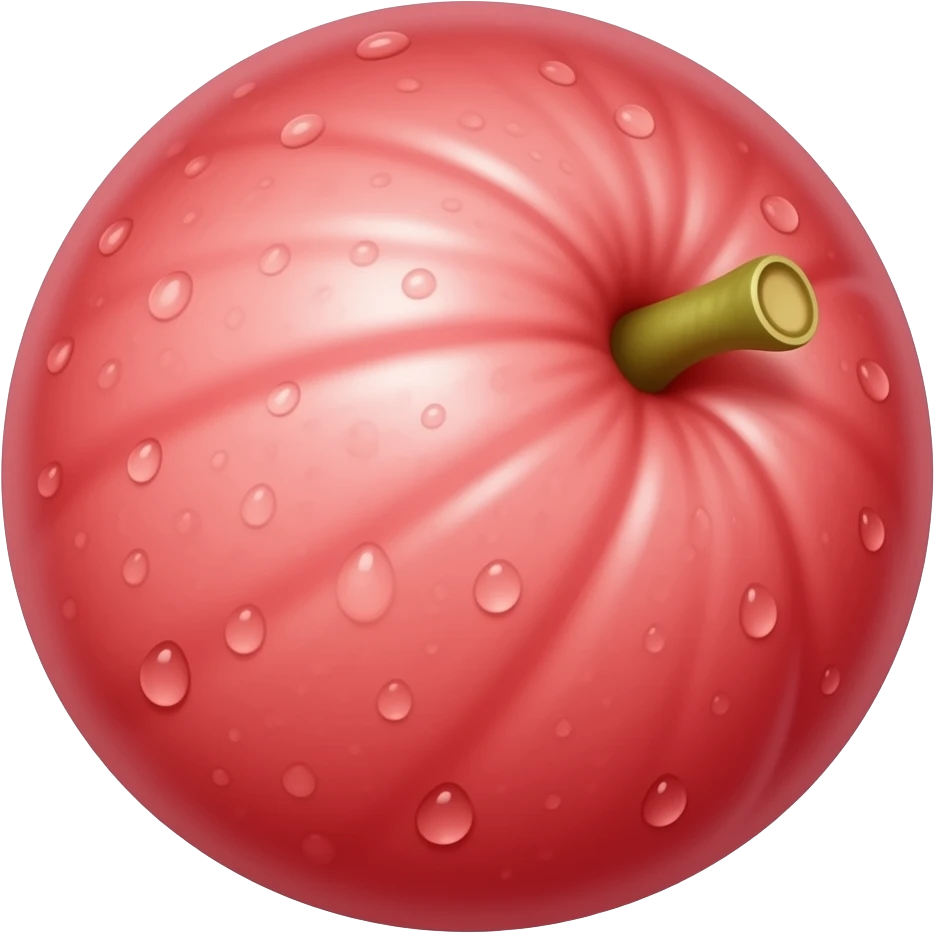 pink guava emoji
