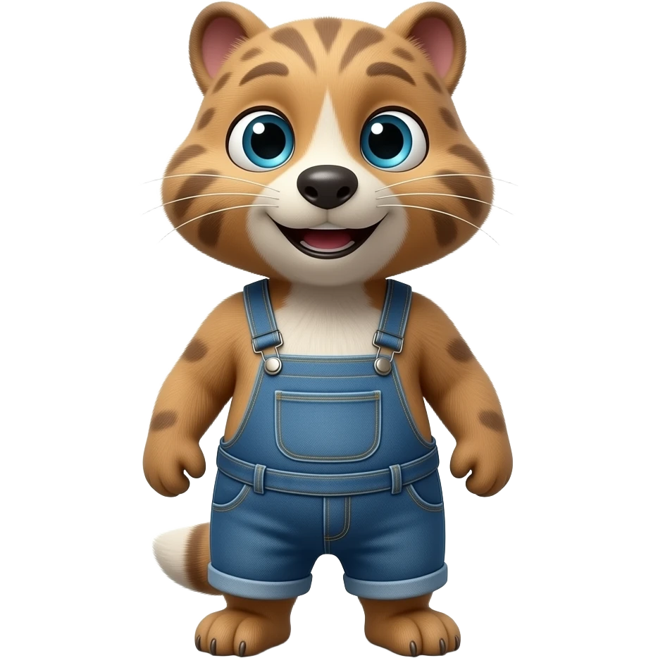Animal watching 3d movie emoji