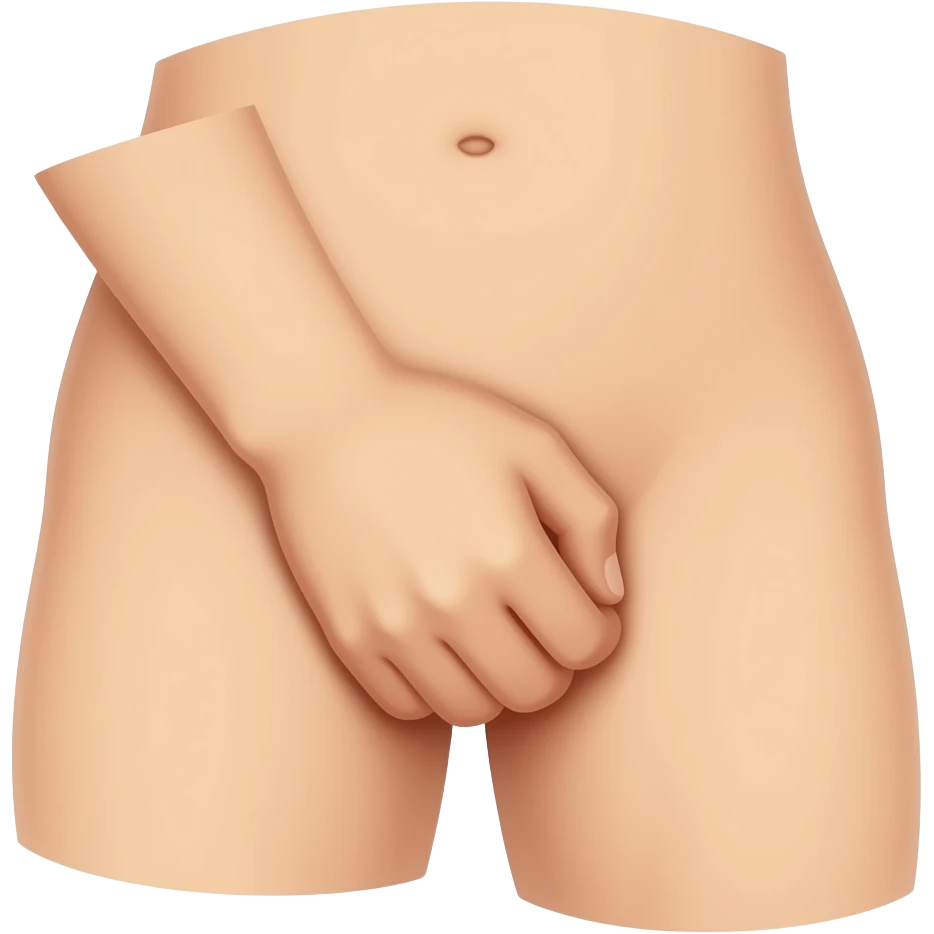 ballbusting, nude, oppaii testicle squeeze hand emoji