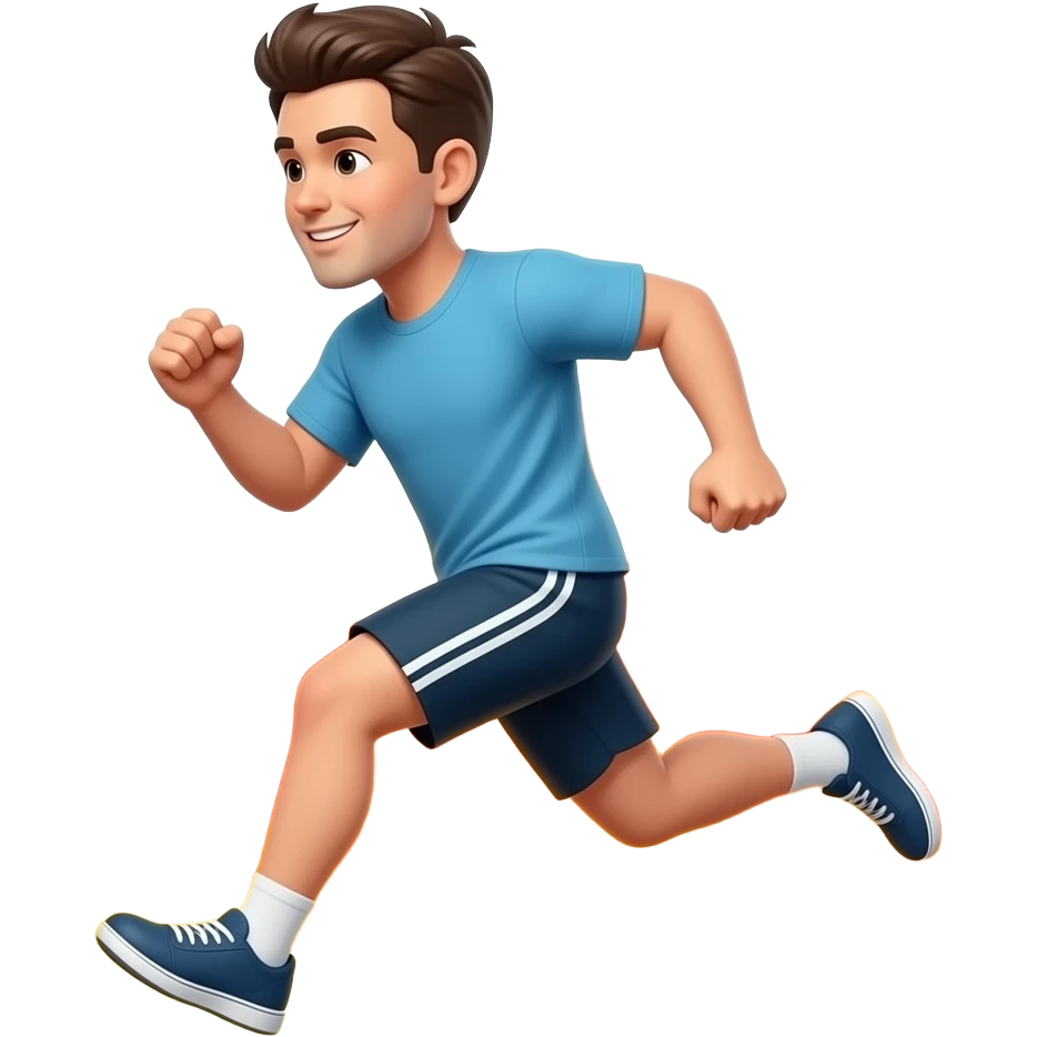 running hell emoji