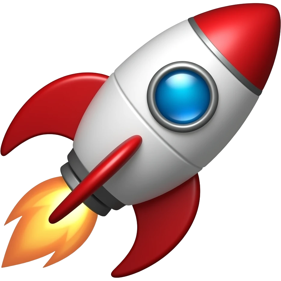 Rocket emoji