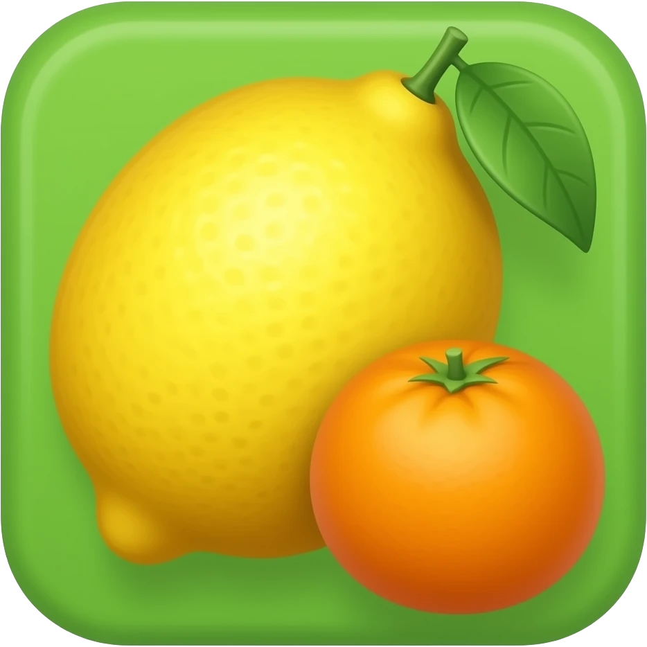 🍋‍🟩+🍊 emoji