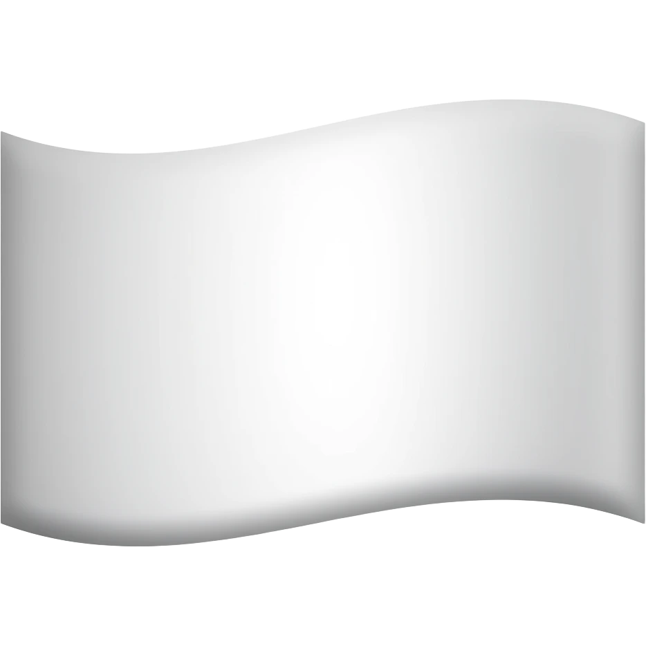 White flag with flat disk shape on it emoji