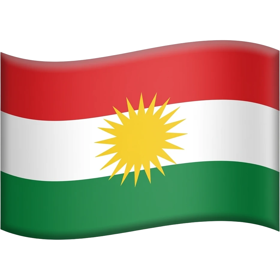 Kurdistan flag emoji