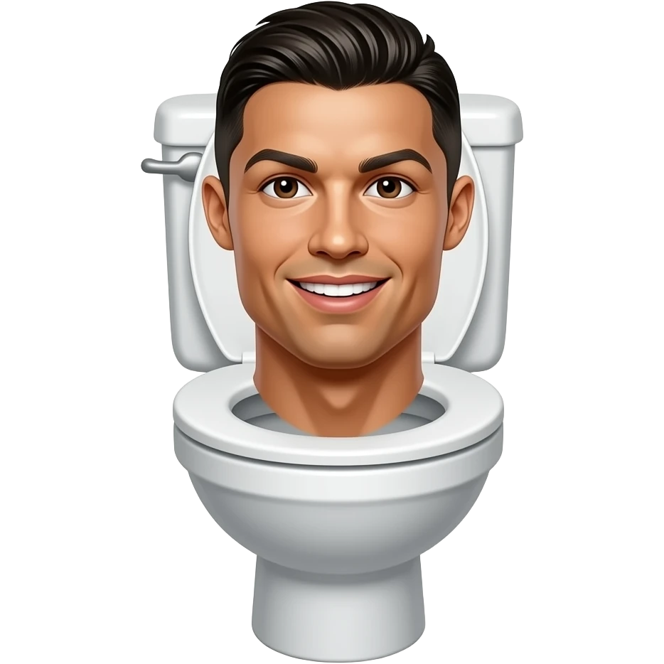 Skibidi toilet ale głowa ma być ronaldo emoji