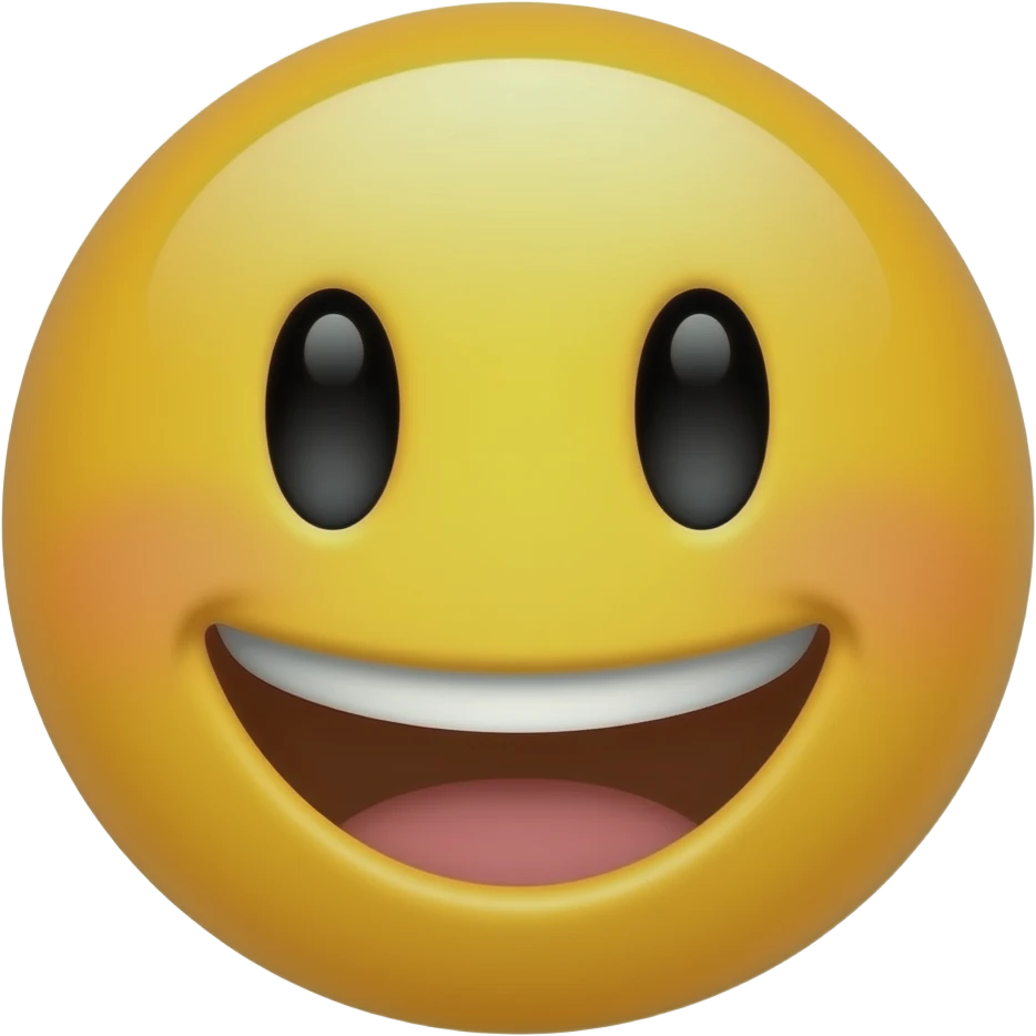 happy face emoji