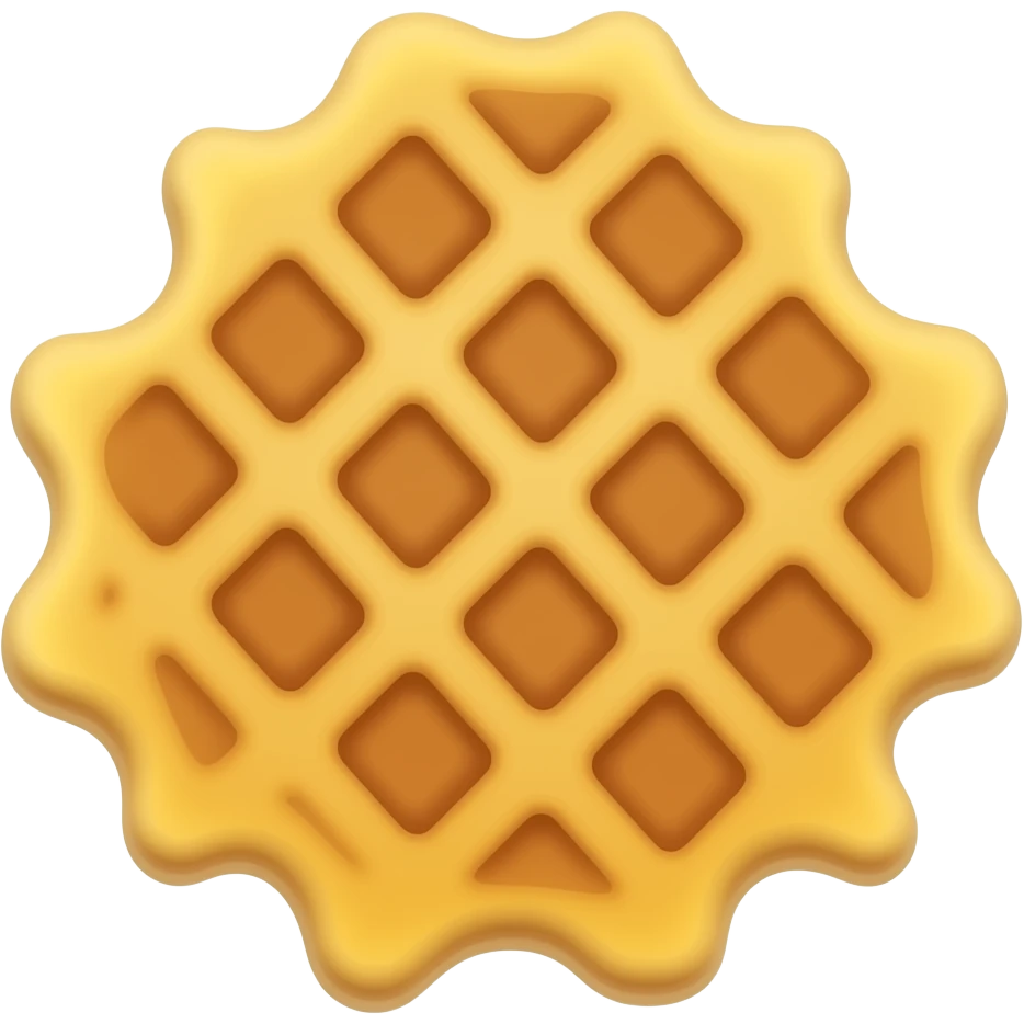 Waffle emoji