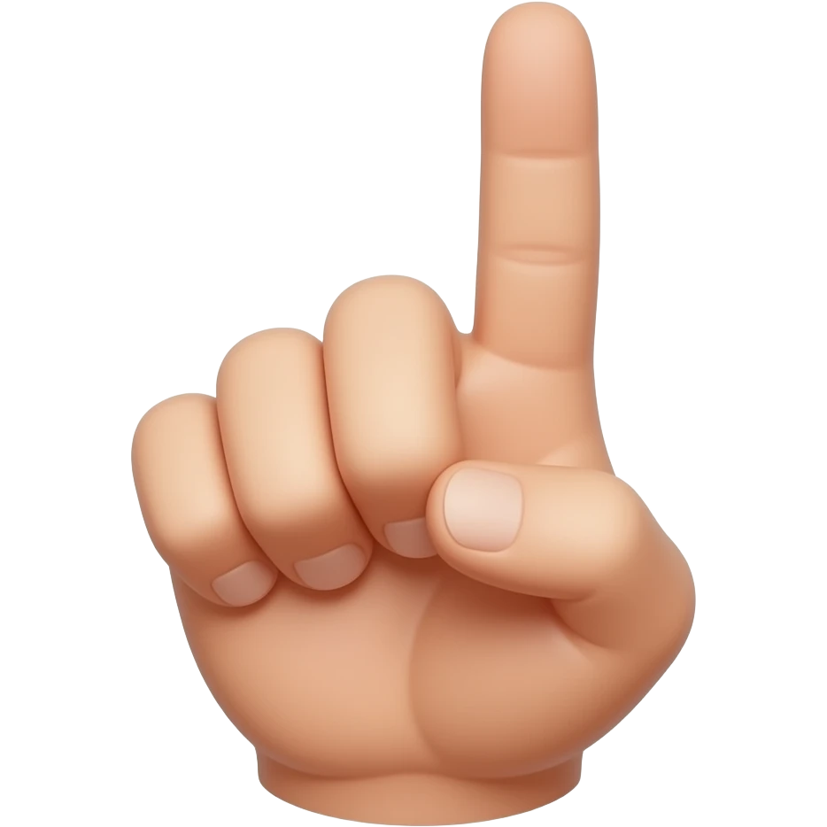 three middle fingers emoji