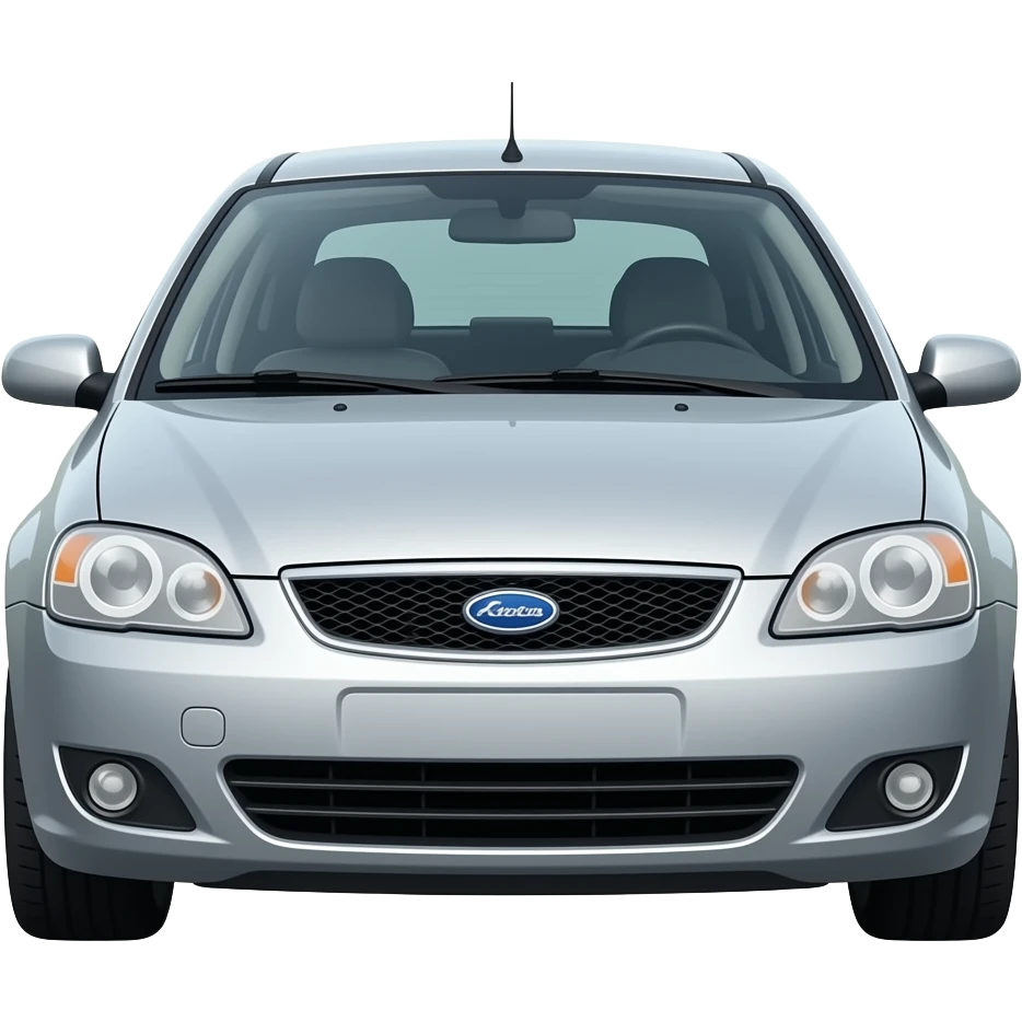 2002 ford focus 3 door in silver emoji
